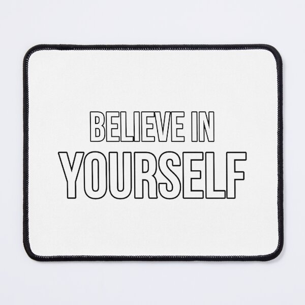 Item preview, BELIEVE IN YOURSELF - Motivational Quote PNG Transparent designed and sold by Leader Shirt.