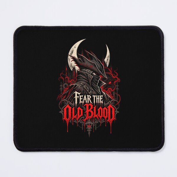 Item preview, Fear the Old Blood Bloodborne Hunter designed and sold by Pandaburba.