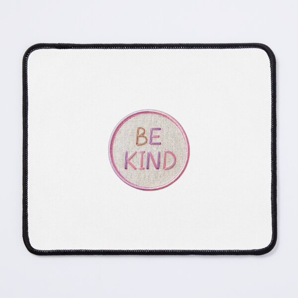 Item preview, Be Kind Embroidered Iron On Patch – Bold Typography Design designed and sold by Peecoo.