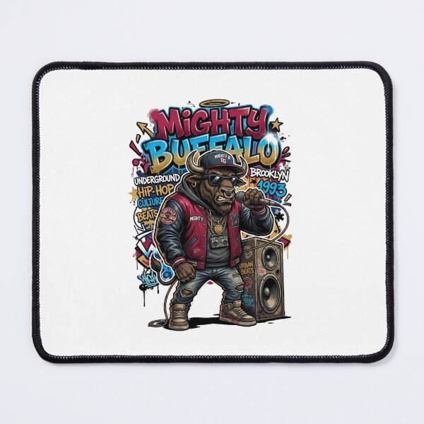 Item preview, Mighty Buffalo designed and sold by StickVerse by Owais.