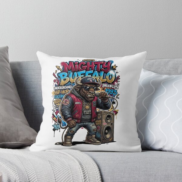 Item preview, Mighty Buffalo designed and sold by StickVerse by Owais.