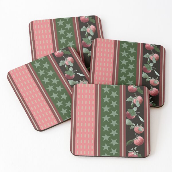 Item preview, Farm Fresh Apples Stripes designed and sold by Digitalmyth's Designs.