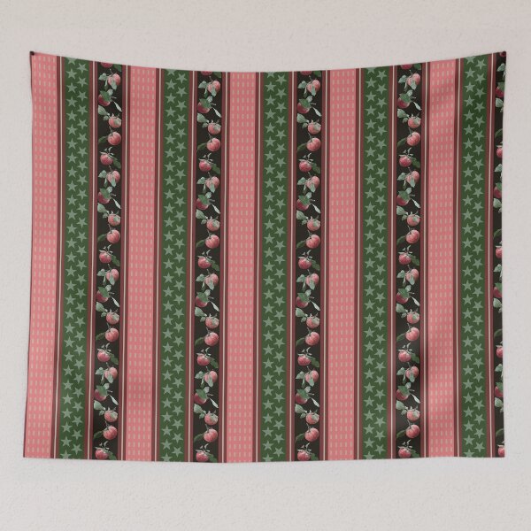 Item preview, Farm Fresh Apples Stripes designed and sold by Digitalmyth's Designs.