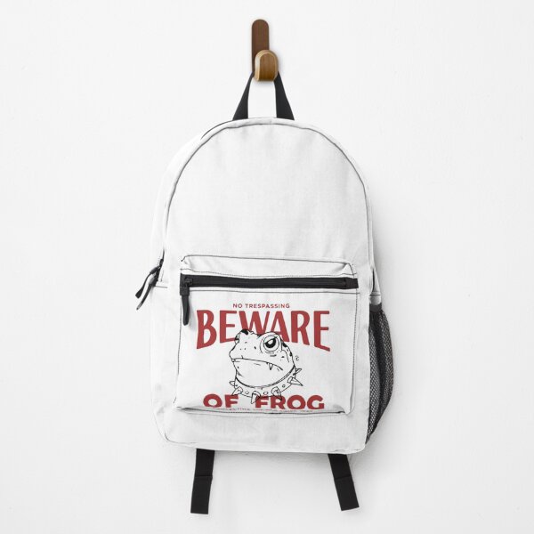 Item preview, Beware Of Frog - No Trespassing - Protecting The Pad Since 1966 designed and sold by AmeristraliaDs.