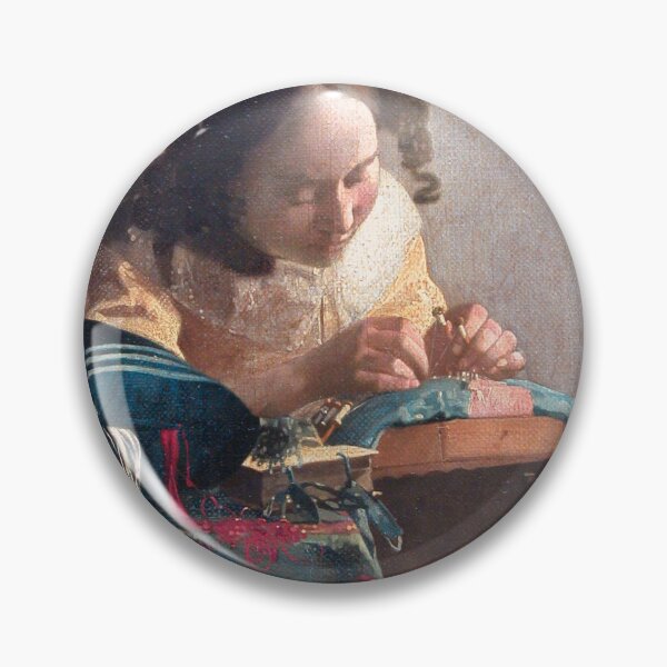 Item preview, The Lacemaker – Concentration and delicacy in the art of Vermeer designed and sold by Shoupay.