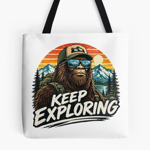 Item preview, Bigfoot Explorer Keep Exploring designed and sold by GabeMountainArt.