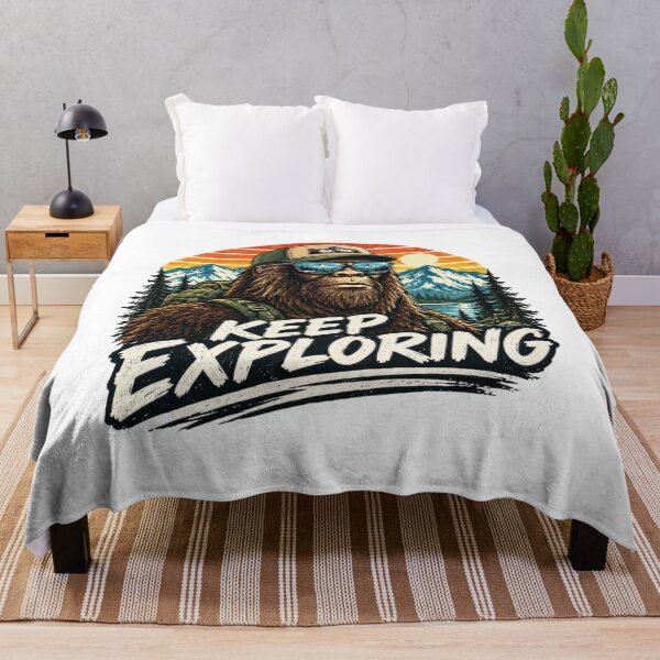 Item preview, Bigfoot Explorer Keep Exploring designed and sold by GabeMountainArt.