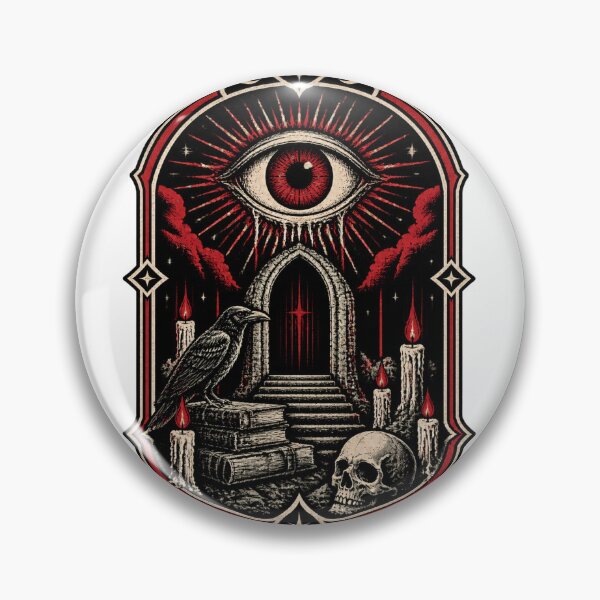 Item preview, The Eye Tarotesque Dark Mystical Design with Occult Vibes designed and sold by Huntsman8.