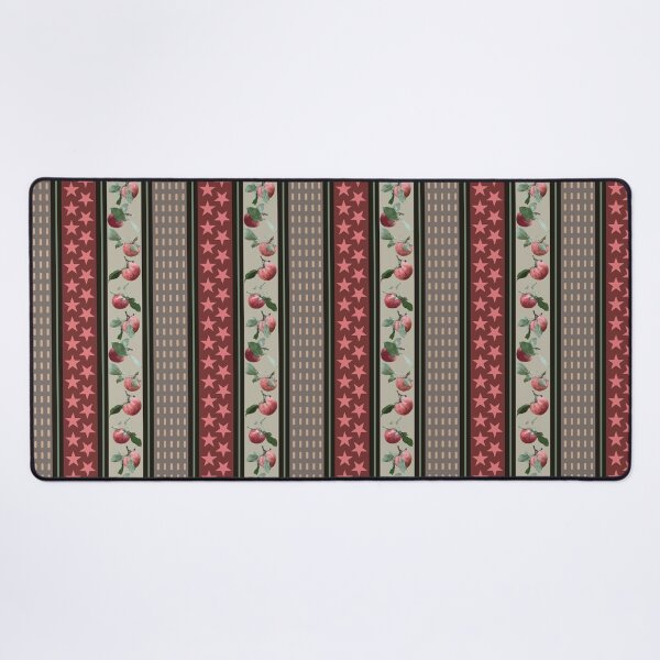 Item preview, Red Farm Fresh Apples Stripes designed and sold by Digitalmyth's Designs.