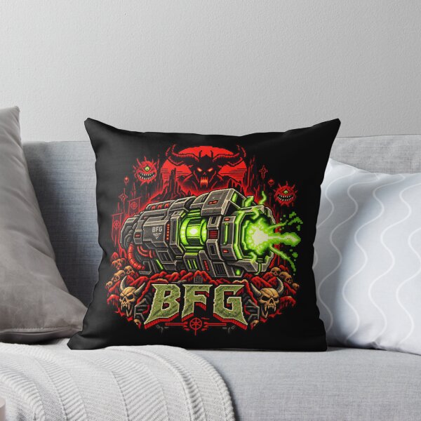 Item preview, Doom BFG 9000 Big Freaking Gun Retro FPS designed and sold by Pandaburba.