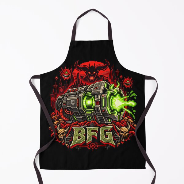 Item preview, Doom BFG 9000 Big Freaking Gun Retro FPS designed and sold by Pandaburba.