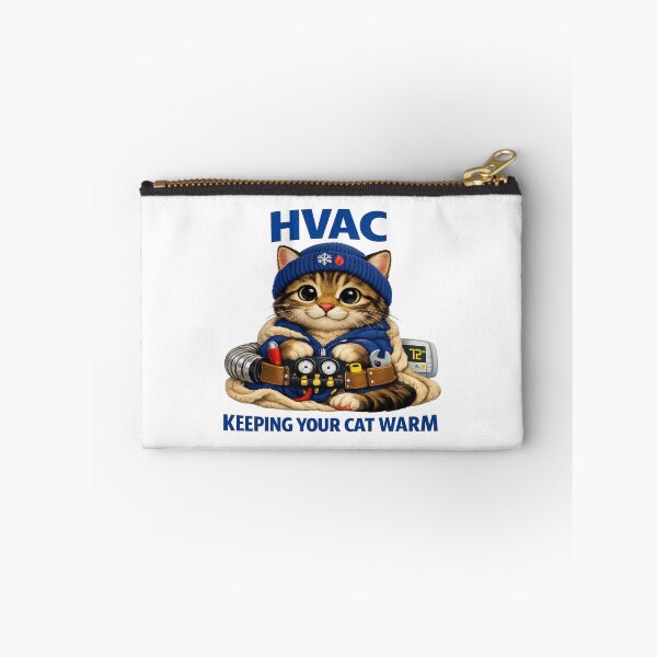 Item preview, HVAC Cat Technician - Funny Heating & Cooling Tradesman Design designed and sold by FrozenHeat97.