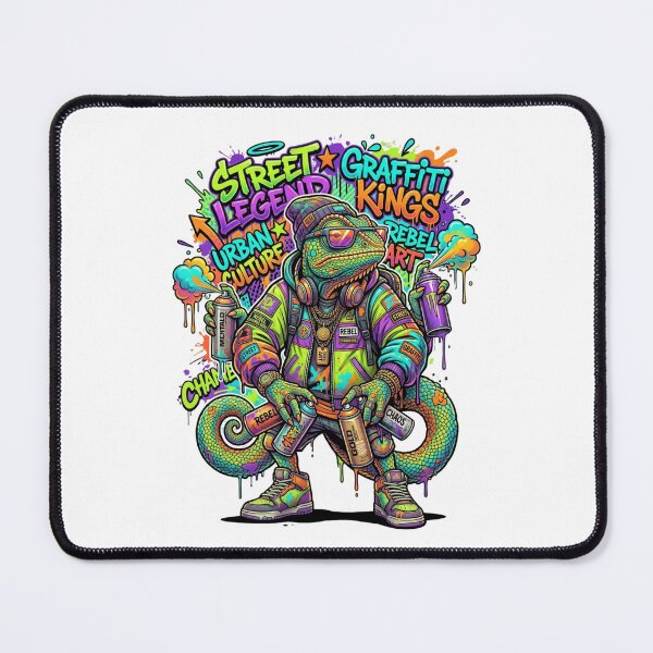 Item preview, Graffiti King - Cool Chameleon designed and sold by StickVerse by Owais.
