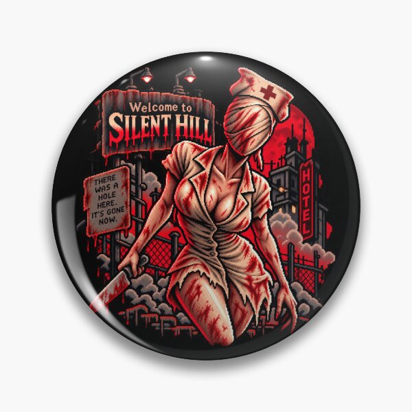 Item preview, Silent Hill 2 Bubble Head Nurse Survival Horror designed and sold by Pandaburba.