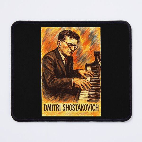 Item preview, Dmitri Shostakovich designed and sold by Sarcastic designs.