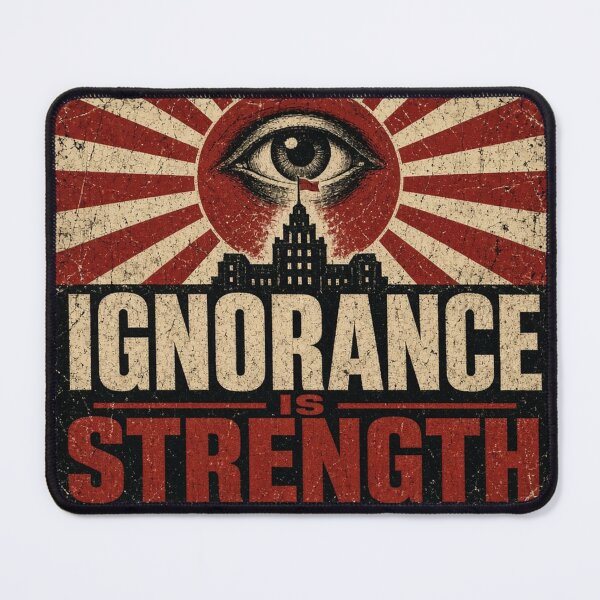 Item preview, Ignorance Is Strength — Dystopian Art designed and sold by screenpromos.