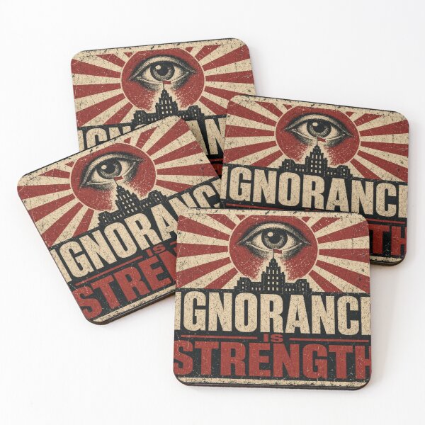 Item preview, Ignorance Is Strength — Dystopian Art designed and sold by screenpromos.