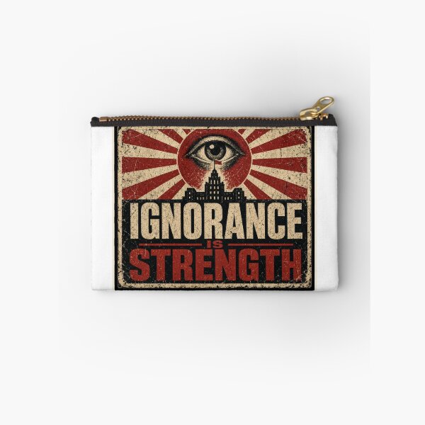 Item preview, Ignorance Is Strength — Dystopian Art designed and sold by screenpromos.