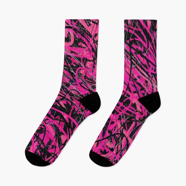 Item preview, Wild Pink and Black Swirls designed and sold by DanielleGensler.