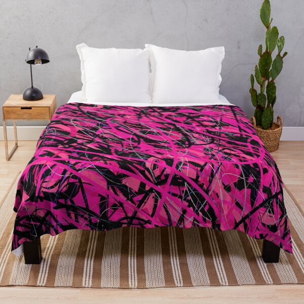 Item preview, Wild Pink and Black Swirls designed and sold by DanielleGensler.