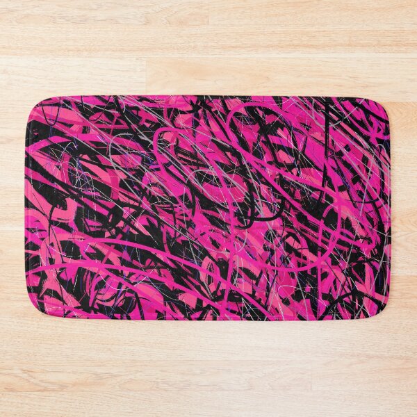 Item preview, Wild Pink and Black Swirls designed and sold by DanielleGensler.