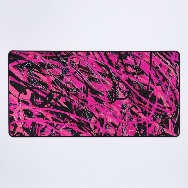 Item preview, Wild Pink and Black Swirls designed and sold by DanielleGensler.