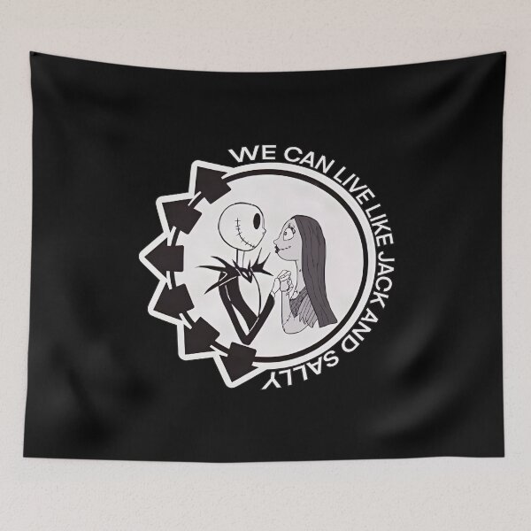 Item preview, WE CAN LIVE LIKE JACKS AND SALLYS  designed and sold by ramostrangdArt.
