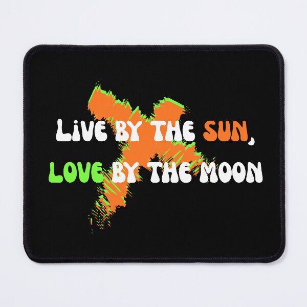 Item preview, Live By the Sun Love by the Moon Celestial Retro designed and sold by Pamthedesigner.