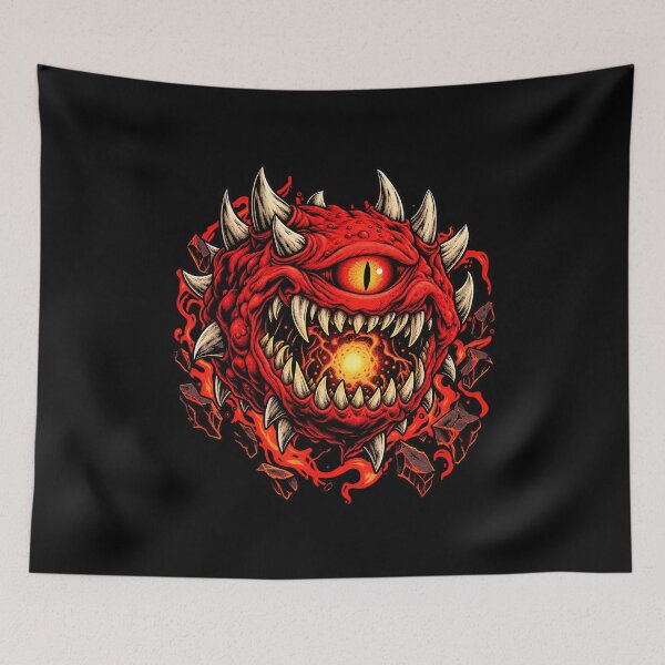 Item preview, Doom Cacodemon One Eyed Hell Demon designed and sold by Pandaburba.
