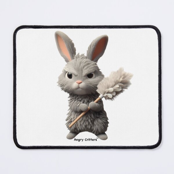 Item preview, Angry Dust Bunny designed and sold by Angry Critters.