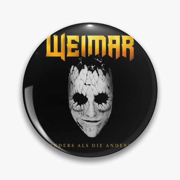 Item preview, WEIMARS Anderss Alss Die Andern Cracked Mask Goth  designed and sold by ramostrangdArt.