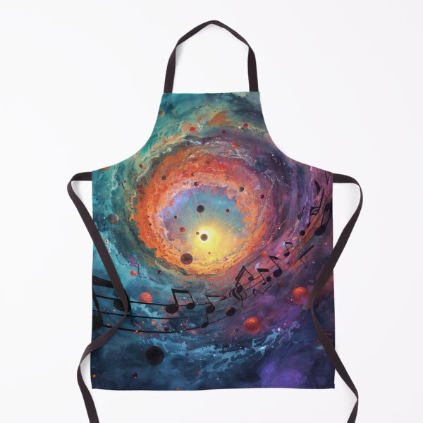 Item preview, Cosmic Sound Wave Galaxy Art – Colorful Music & Space Abstract Design. designed and sold by fbtrisha.