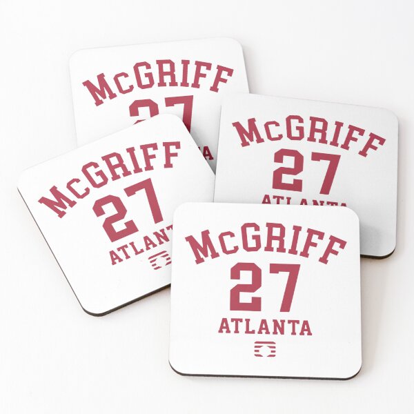 Item preview, Atlanta Braves - Fred McGriff - McGriff 27 Atlanta designed and sold by AmeristraliaDs.