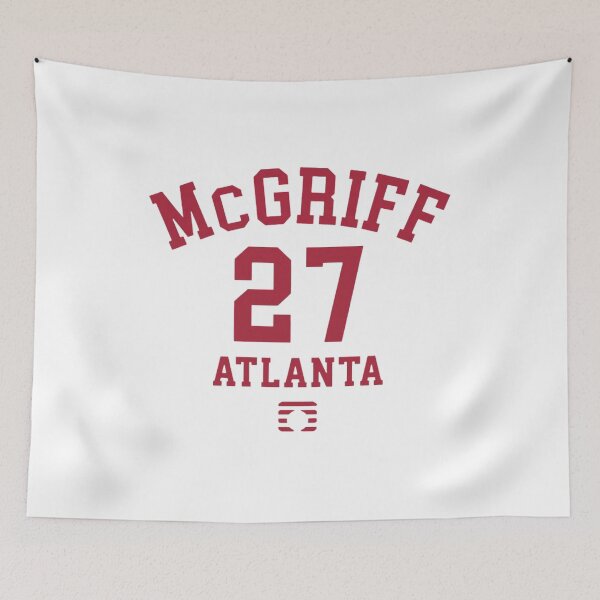 Item preview, Atlanta Braves - Fred McGriff - McGriff 27 Atlanta designed and sold by AmeristraliaDs.