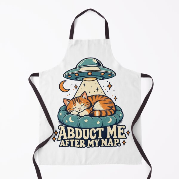 Item preview, Abduct Me After My Nap - Sleepy Cat designed and sold by thefreezoneart.