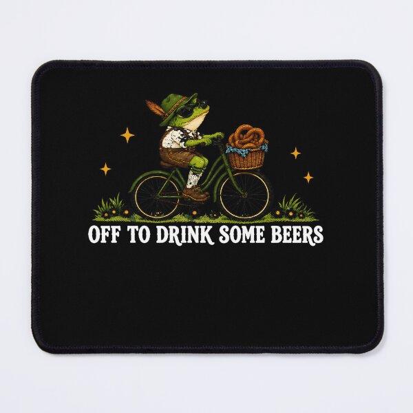 Item preview, Off To Drink Some Beers Oktoberfest Frog Bavarian Beer Lover designed and sold by sportfantees.
