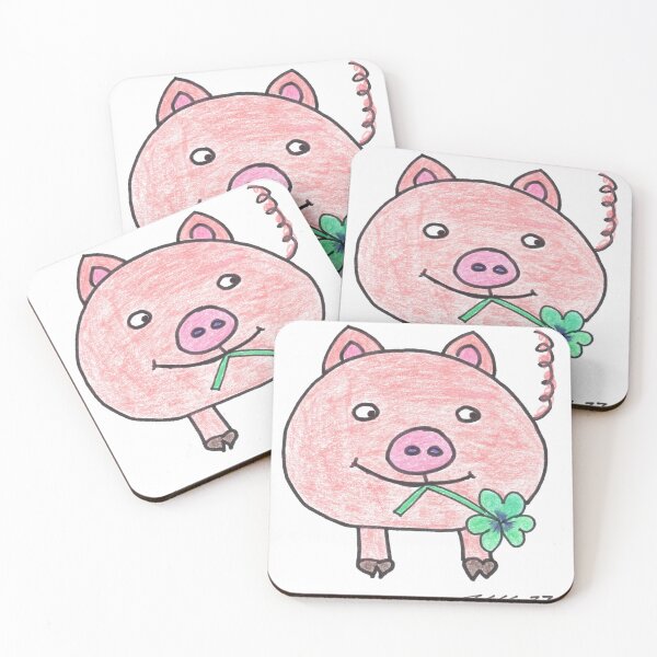 Item preview, Lucky Pig - Glücksschweinchen designed and sold by Anke‘s Bazaar.