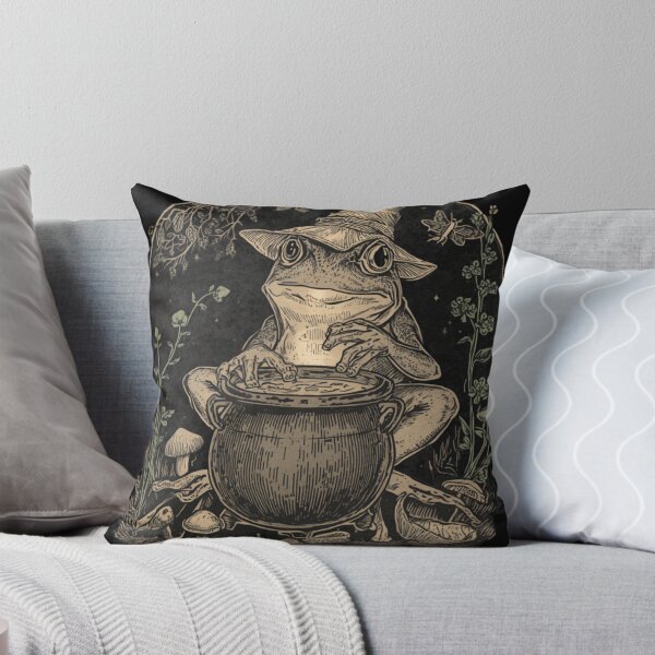 Item preview, Magical Potion Frog Witch designed and sold by ChicTrendz.