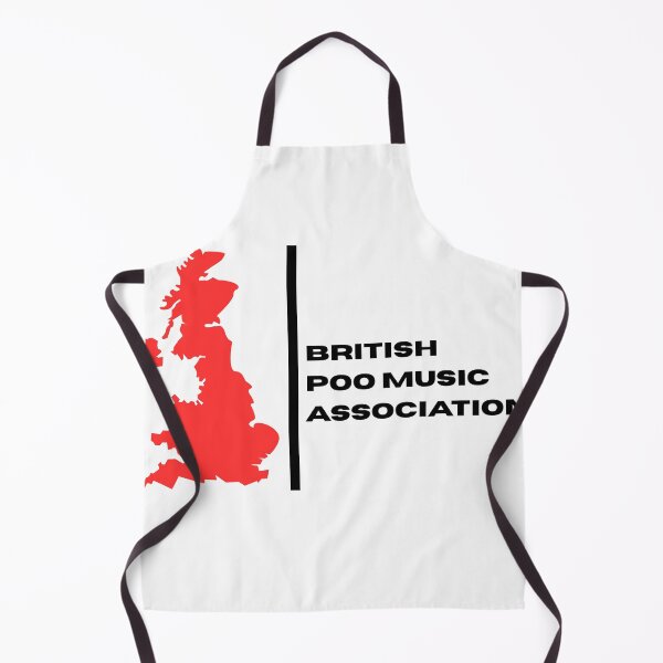 Item preview, Britsh Poo Music Association designed and sold by Overcooked Prints.