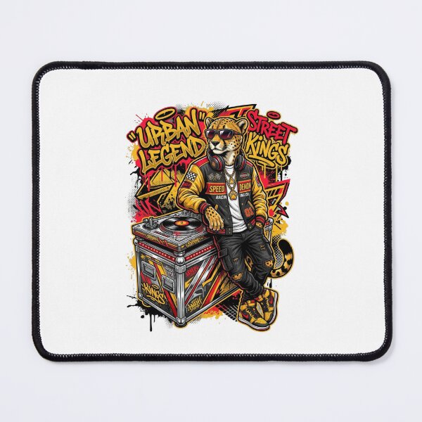 Item preview, Urban Legend DJ - Cool Cheetah designed and sold by StickVerse by Owais.