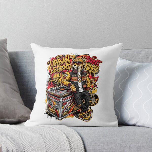 Item preview, Urban Legend DJ - Cool Cheetah designed and sold by StickVerse by Owais.