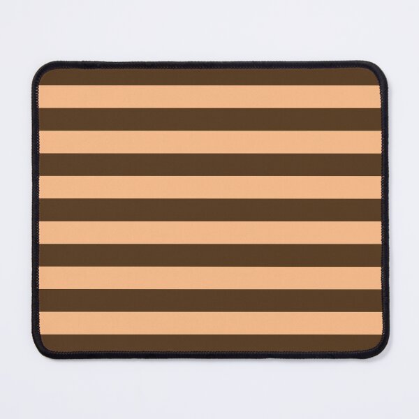 Item preview, Horizontal stripes in brown and cream designed and sold by RishabhArts1.