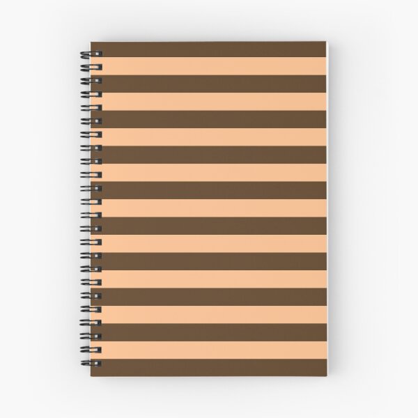 Item preview, Horizontal stripes in brown and cream designed and sold by RishabhArts1.