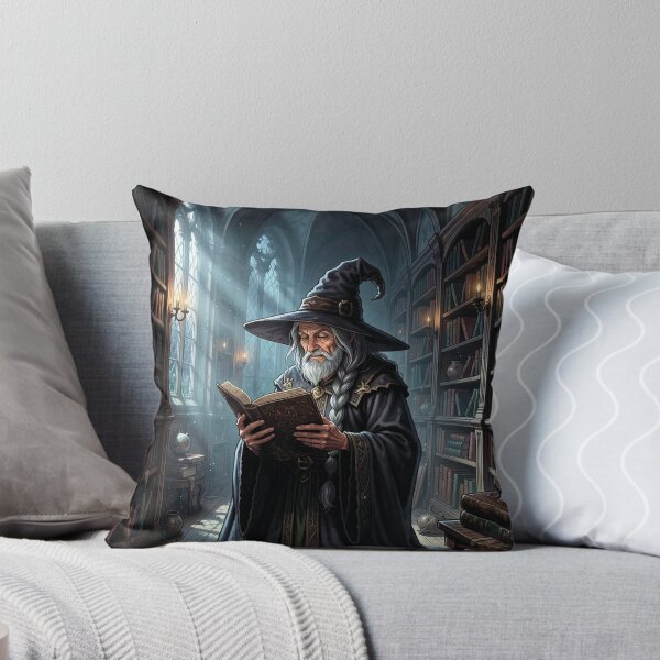 Item preview, The Sorcerer in the Library. designed and sold by MagelliShop.