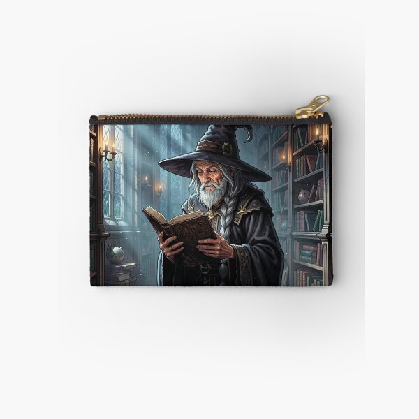 Item preview, The Sorcerer in the Library. designed and sold by MagelliShop.