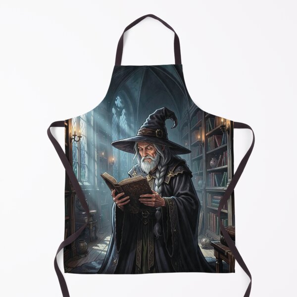 Item preview, The Sorcerer in the Library. designed and sold by MagelliShop.