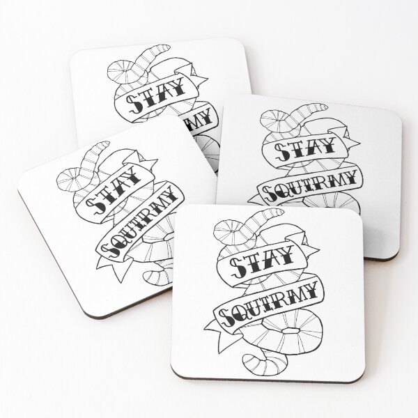 Item preview, Stay Squirmy designed and sold by SlugsNeedHugs.