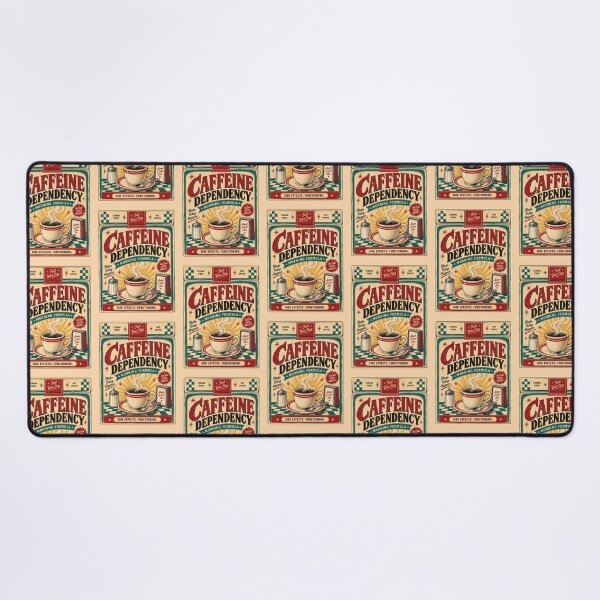 Item preview, Caffeine Dependency — Morning Formula Vintage Poster designed and sold by DoodleDooArt.