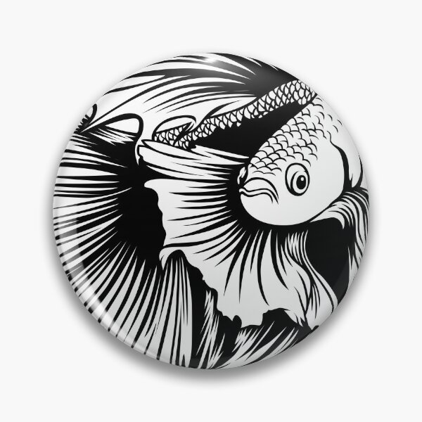Item preview, Fighting fish, fish sticker, fish lover, fish shirt. designed and sold by Tonsala.