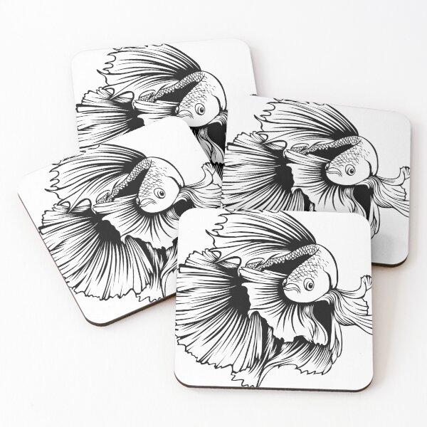 Item preview, Fighting fish, fish sticker, fish lover, fish shirt. designed and sold by Tonsala.